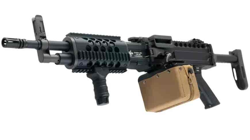Оренда Страйкбольний кулемет Classic Army Metal Stone 96 LMG AEG Black